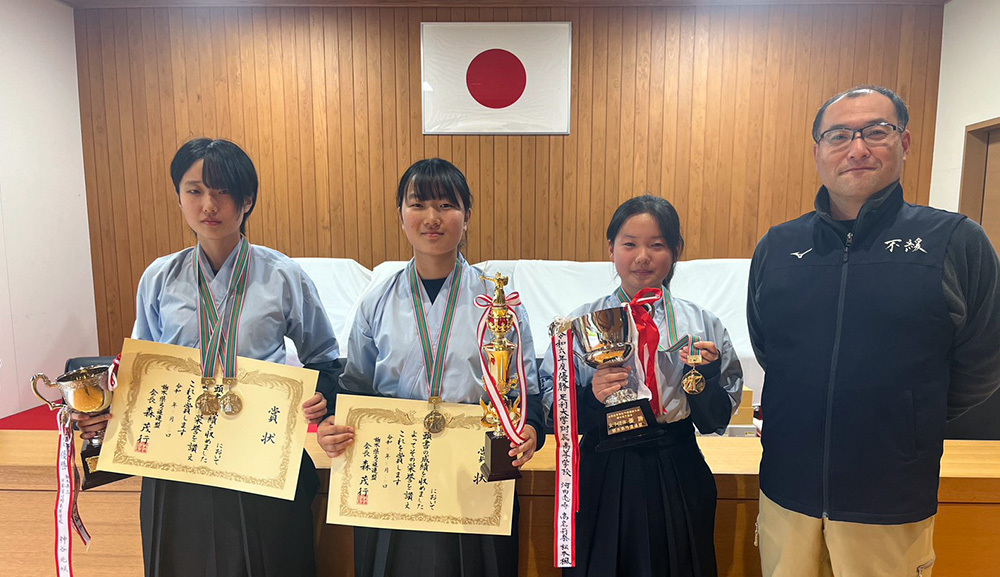 【大会結果】令和7年度第44回全国高等学校弓道選抜大会兼第2回関東高等学校弓道選抜大会栃木県予選会(女子の部)